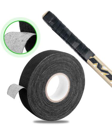 Buy Premium 25m Hockey Handle Tape - Slipproof Grip for Hockey Tennis Squash & Fishing - Self-Adhesive Black - Buy Online on GoSupps.com