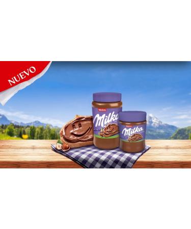 Milka Hazelnut and Cocoa Spread made with 100% Alpine milk and sunflower oil 600g - Buy Online on GoSupps.com