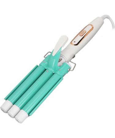 Three Barrel Curling Iron Wand for Instant Noodle Head Curling Wand Egg Wand Water Green Small Abs Wand Hair Curler Wand Hair Curling Wand Curling Wands (US Plug) - Buy Online on GoSupps.com