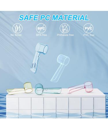 LOPHE Travel Portable Toothbrush Head Covers 8Pcs Plastic Toothbrush Head Protector Cap Dustproof Electric Toothbrush Protective Case for Home Outdoor Camping Hiking Travel Bathroom - Buy Online on GoSupps.com