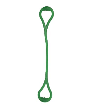 Mind Reader Y Shape Chest Expander Rubber Resistance Band Exercise Stretching Strap Green