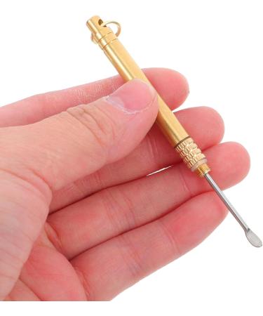 TEMPNAP Portable Titanium Alloy Ergonomic Ear Wax Cleaner Tool Safe Reusable Earwax Remover for Adults Material - Buy Online on GoSupps.com