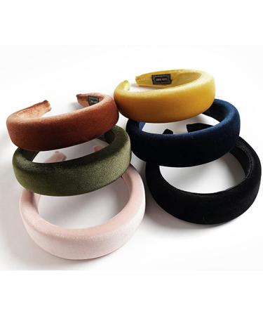 scicent Velvet Wide Headbands for Women Soft Head Band for Women Girls Fashion No Slip Headband Hair Accessories - Green - Buy Online on GoSupps.com
