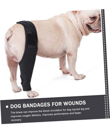 FRCOLOR Puppy Knee Pads Dog Leg Braces for Foreleg Comfy Elbow Dog Supplies Protector Rear Bracket Pet XL As Shown - Buy Online on GoSupps.com