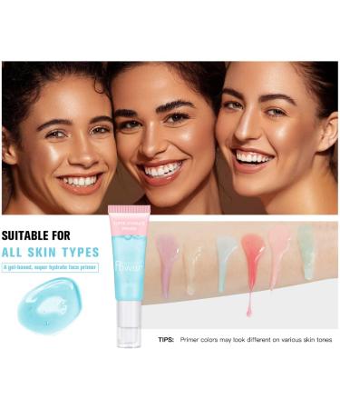 AKARY Gel-Based Hydrating Face Primer - Smoothing & Gripping Makeup Oil Control & Pores Minimizer 0.81 Fl Oz 02 Pink | Long-Wear Foundation Primer - Buy Online on GoSupps.com