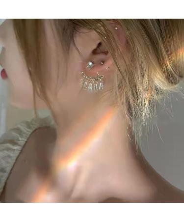 MUAYOUAUM Crystal Dangle Earrings A2135 for Women and Girls - Buy Online on GoSupps.com