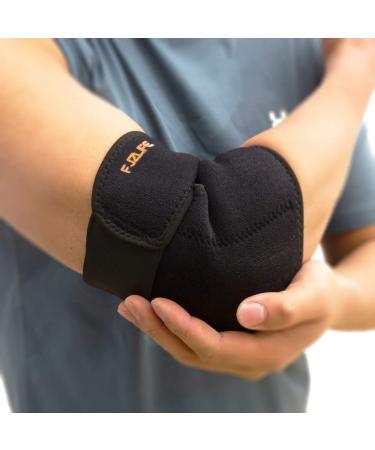 Compression Recovery Elbow Sleeve & Neoprene Support Brace for Weightlifting Power Lifting & Cross Training | Relief for Golfers & Tennis Elbow | International Shipping Available - Buy Online on GoSupps.com