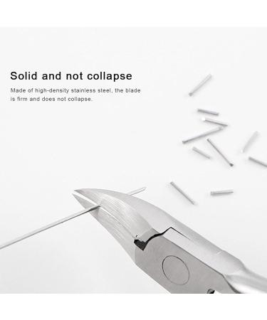 1pc Beauty Sharp Curved Paronychia Remover Nail Scissors Manicure Toes Dead Skin Pliers Trimming Nail Clipper Nipper A-Red - Buy Online on GoSupps.com