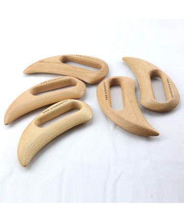 1pc Acupuncture Massage Tool - Wooden Massaging Plate for Pain Relief & Therapy - International Shipping - Buy Online on GoSupps.com