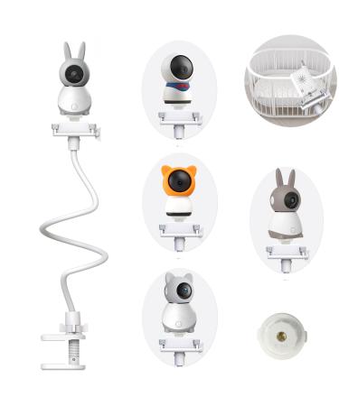 Derebir Baby Monitor Mount Stand Compatible with BOIFUN/TECGUUD/ieGeek Camera Baby Monitor Holder for Crib Nursery Holder and No Drilling | A Adjustable Safer Flexible Camera Stand for Baby Room 33.27" for ieGeek /BOIFUN