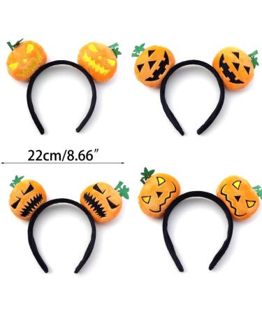 TQUXNGA Halloween Pumpkin Headwear Hair Hoop Soft Fabric Cartoon Headband for Pumpkin Party Decorations 2 - Buy Online on GoSupps.com