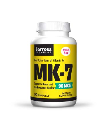 Jarrow Formulas MK-7 90 mcg 90 Softgels