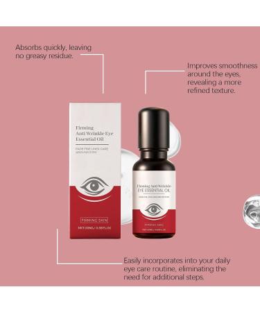 Huile essentielle pour les yeux raffermissante anti-rides bille de roulement pour les yeux l'huile de ricin avec extrait de ginseng s rum sous les yeux pour les cernes les poches (2 pi ces) - Buy Online on GoSupps.com