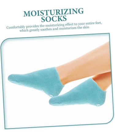 DOITOOL 8 Pairs Gel Socks Mothers Day Socks Moisturizing Foot Covers Spa Socks My Cart Items Essential Oil Socks Womens Socks Feet Care Socks Heel Socks Women's Vegetable Gel Soft - Buy Online on GoSupps.com