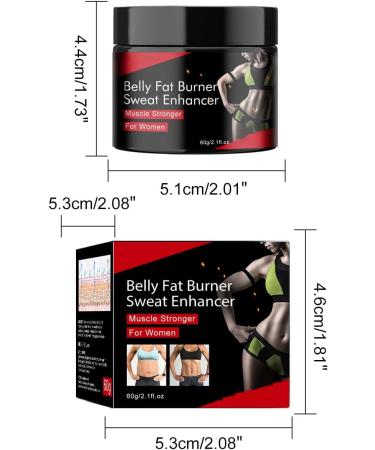 Shantou Yingji Belly cream 60 g abdominal muscle cream abdominal muscle cream fat burning hot cream body fat burning belly cream anticellulite cream fat burning abdomen for women - Buy Online on GoSupps.com