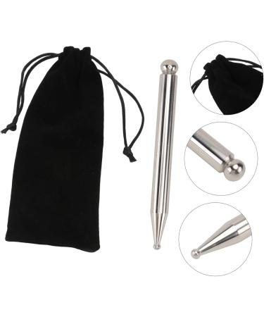 Healeved Acupuncture Pen - Stainless Steel Self-Massage Bar & Trigger Point Device for Thai Massage & Face Care - Buy Online on GoSupps.com