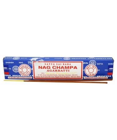 Sai Baba Satya Nag Champa Agarbatti Incense 10 Sticks (15 g)