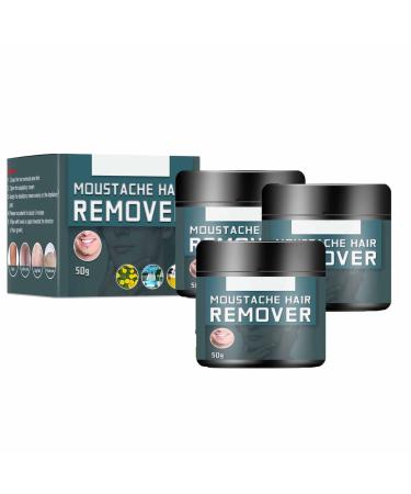 DUBUSH Gentle and non-irritating organic hair removal mask for the body - Hair removal cream for face and beard - Hair removal cream for men for face legs chest