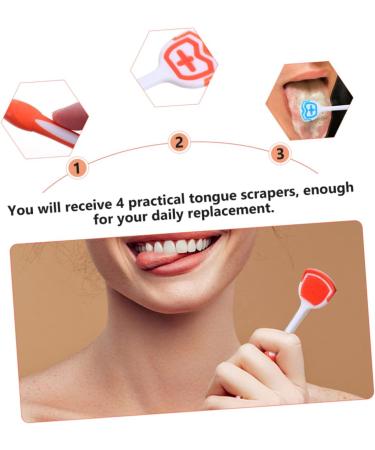 Minkissy 8-Pack Tongue Cleaning Brushes - Reusable Silicone & Metal Oral Care Kit | Multi-Color Tongue Scrapers for Fresh Breath - Buy Online on GoSupps.com