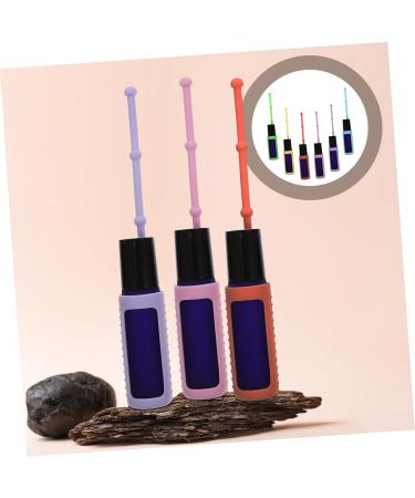WOFASHPURET 1 Set Roll Roller Bottle Glass Essential Oil Liquid Bottle Travel - Buy Online on GoSupps.com