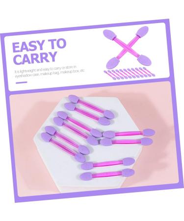 Housoutil 50pcs Double-headed Smudge Stick Sponges Face Sponge for Makeup Nail Accessories Manicure Nail Brush - Buy Online on GoSupps.com