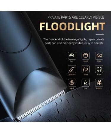 Waterproof Electric Hair Clippers for Men - Rechargeable Grooming Trimmer & Body Shaver for Bikini & Groin - Buy Online on GoSupps.com