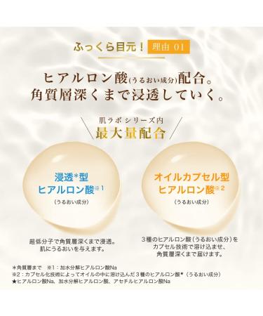 Hada Labo Gokujyun Premium High Moisturizing Eye Cream 20g - Hydrating Eye Treatment - Buy Online on GoSupps.com