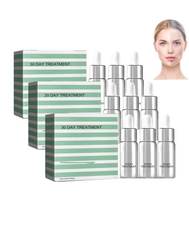 30 Day Anti-Aging Treatment Serum Wrinkle-Fighting Firming Facial Serum Collagen Serum For Face for Women Anti-Aging Essence for Tightening Sagging Skin Reduce Fine Lines (3pcs)