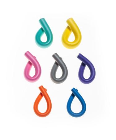 Premium Papilotten Lockenrifler - 42 Multi-Colored Flexi Rods for Gentle Natural Curls Overnight | Ideal for Large & Small Curls - Buy Online on GoSupps.com