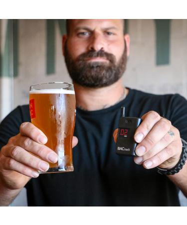 BACtrack Keychain Breathalyzer (Black) - Ultra-Portable Alcohol Tester - Buy Online on GoSupps.com