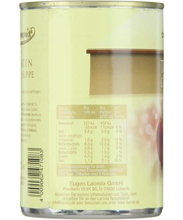  n.v. Lacroix Tomato Cream Fruity Soup Tomatig Ready to Table 400 ml Pack of 6 - Buy Online on GoSupps.com