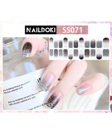 NAILDOKI Nail Foil Art Sticker - Self-Adhesive Manicure DIY Decoration (6 Sheets) - B2-04 - Buy Online on GoSupps.com