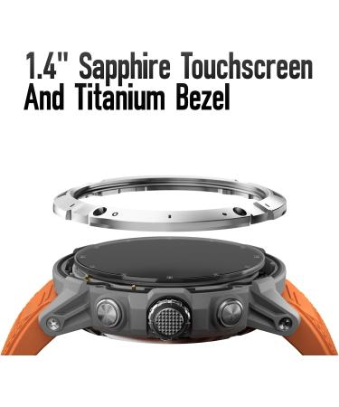 Coros Vertix 2 GPS Adventure Clock | Global Offline Mapping Dual Frequency GPS Sapphire Glass & Titanium | BLE Strava & Training Peaks - Buy Online on GoSupps.com