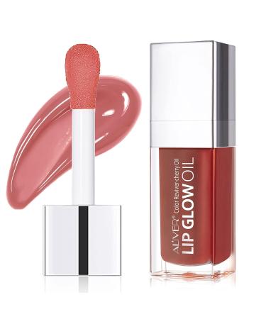 Sefudun Lip Glow Oil - Hydrating Lip Gloss Long Lasting Waterproof Tint Set (Rose) - Buy Online on GoSupps.com