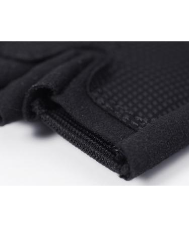 Seibertron Tactical 1/2 Finger Gloves for Men & Women - Military Airsoft Paintball Outdoor Activities - Black - Buy Online on GoSupps.com