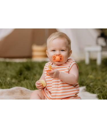 BIBS Supreme Baby Pacifiers | BPA-Free Natural Rubber Pacifier | Made in Denmark | Set of 2 Soothers (Vanilla  6-18 Months) 6-18 Month Vanilla - Buy Online on GoSupps.com