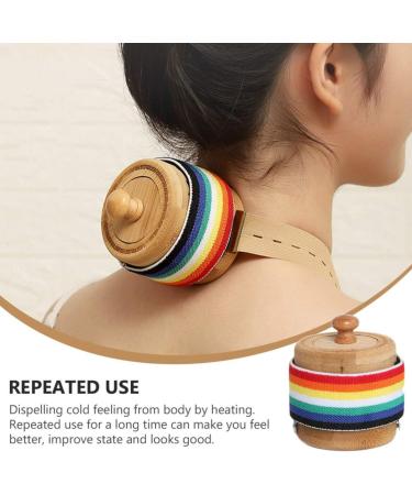 Heallily Moxibustion Box - Smokeless Moxa Stick Burner for Acupuncture & Menstrual Pain Relief | International Shipping Available - Buy Online on GoSupps.com