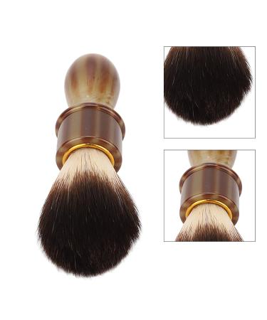 Ankroyu Men's Razor Brush - Ergonomic Wooden Handle Hairdressing Brush for Professional & Home Use | Soft Bristles for Facial & Beauty Salon - Buy Online on GoSupps.com