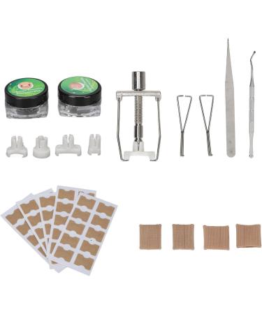Ingrown Toenail Treatment Kit with 12 Toenail Braces Stainless Steel Corrector for Curved Ingrown Toenails - Buy Online on GoSupps.com
