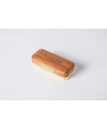 Medical brush natural bristles pear tree