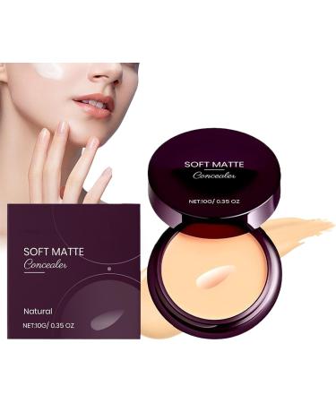 Integral matte concealer mattifying correction cream antishine longlasting care light 10 g waterproof for daily event evening work travel Natural color - Buy Online on GoSupps.com