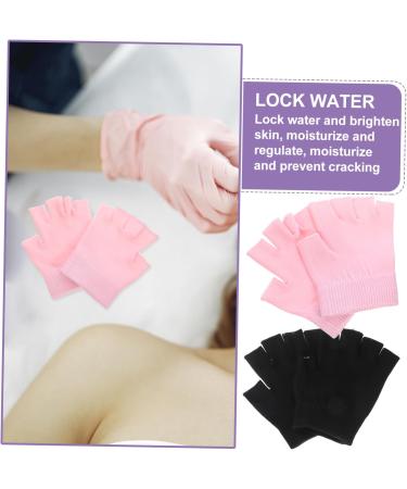 Housoutil 2 Pairs Gel Gloves Lotion Moisturizing Gloves Spa Gloves for Dry Hand Overnight Hand Gloves Moisturizing Overnight Hand Caring Gloves Sleep Gloves Nursing Supplies Care - Buy Online on GoSupps.com