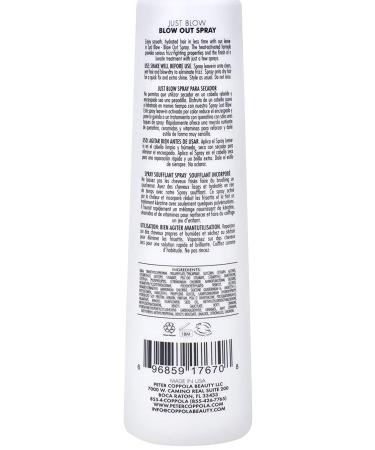 PETER COPPOLA Keratin Concept Just Blow Dry Spray 6 oz - Heat Protectant for Smooth, Straight Hair with Reduced Blow Dry Time - Adds Shine and Conditions - 6oz - Buy Online on GoSupps.com