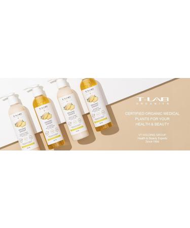 Buy T-LAB Organics Organic Ginger Anti Hair Loss Shampoo & Conditioner Set - 2x8.45oz | Best International Shipping - Buy Online on GoSupps.com