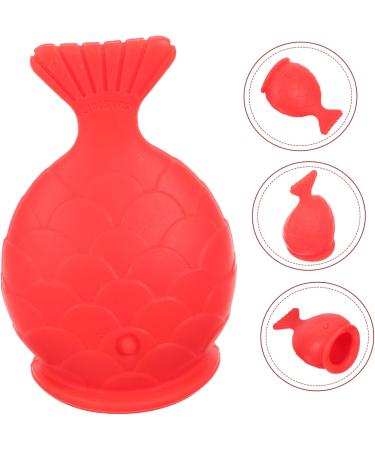 Gogogmee Silicone Fish Lip Filler (red) Device Lip Plumper for Women Lips Enhancer Plumper Machine - Buy Online on GoSupps.com