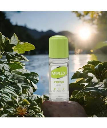 Amplex Fresh Anti-Perspirant Deodorant Roll-On - 12 x 50ml - Buy Online on GoSupps.com