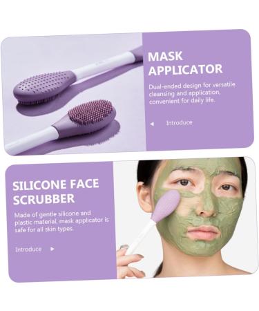 FRCOLOR Tools Silicone Wash Scrubber Scruber Facial Scrubber for Facial Cleanser Tool Cleaning Scrubber Cleanser Brush Brush Applicator Brush The Plastic - Buy Online on GoSupps.com