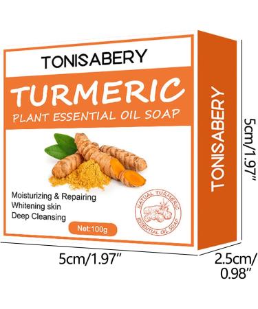 Orgrul Turmeric Kojic-Acid Soap Dark Spot Remover Soap All-Natural Brightening Turmeric Soap Turmeric Face Soap Bar for Deep Cleansing Face Cleanser Bar Soap for Hyperpigmentation & Smooth Skin - Buy Online on GoSupps.com