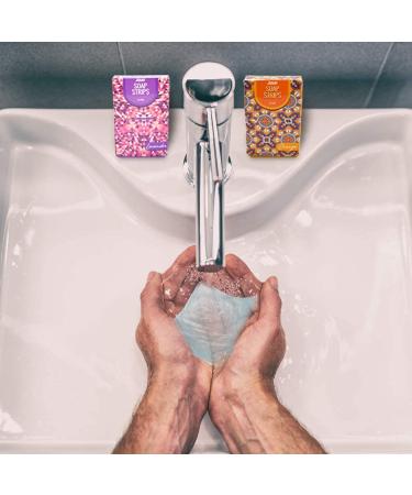 Jidue 300pcs Soap Sheets Gift Box - Portable Foaming Disposable Soap x75 Pack - Hand Washing Cleaning Paper Soap - Skin Friendly for Kids & Adults - Travel Camping Hiking - Buy Online on GoSupps.com