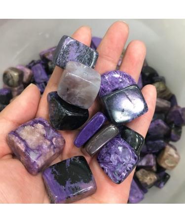 Crystal 200g Natural Crystal Purple charoite Tumbled Stone JZIGTDEM - Buy Online on GoSupps.com